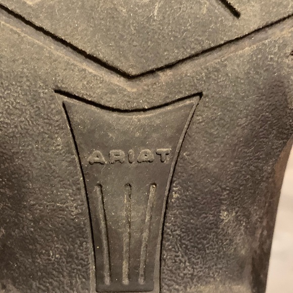 Ariat Kids Crossdraw Western Cowboy Boots Size 2 - Picture 8 of 10